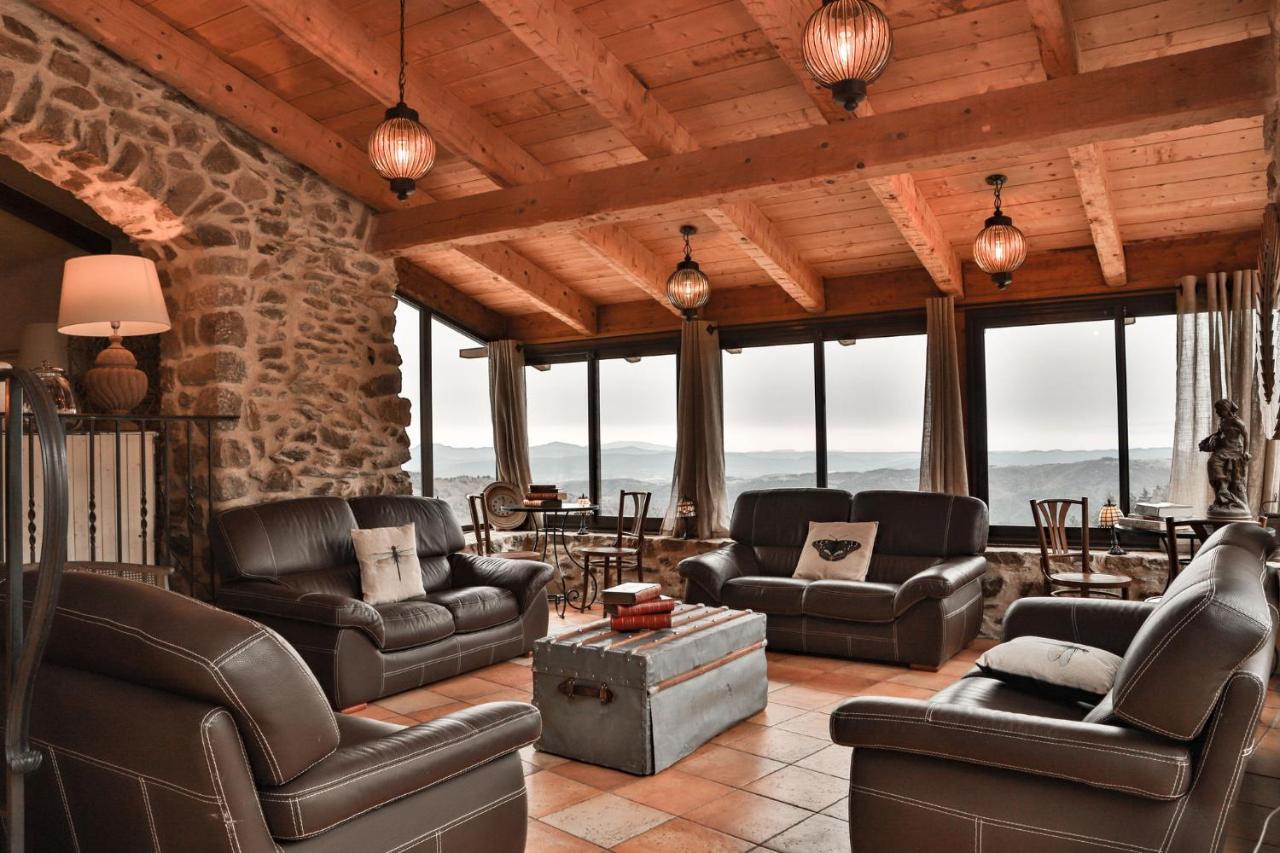 Maison D'Hotes Le Hameau De La Mure Saint-Laurent-du-Pape Dış mekan fotoğraf